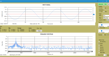 New Software for Network Connected Signal Analyzer (NCSA 2, 160362)