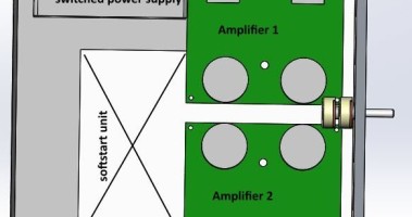 Softstart unit for amplifier