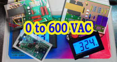 AC voltage generator 0 to 600V