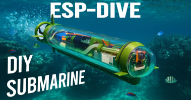 ESP-DIVE: Build an ESP32 RC Submarine with FPV Camera