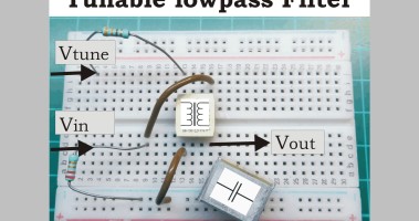 Voltage controlled passive Filter using a common mode choke