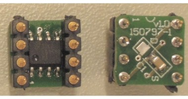 SO8 to DIP8 adapter - for OPAMPS and more