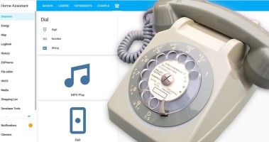 Rotary Dial Phone as Remote Control