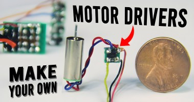 Guide to making TINY Brushed Motor Drivers with MOSFETs for RC Projects
