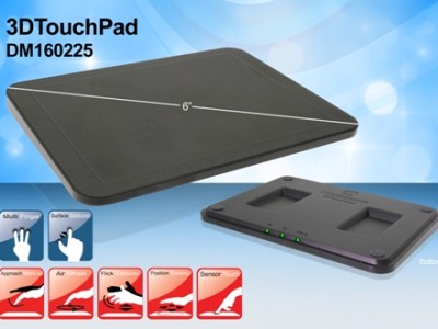 3D TouchPad from Microchip