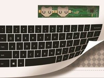 Printed Electronics: Paper Keyboard