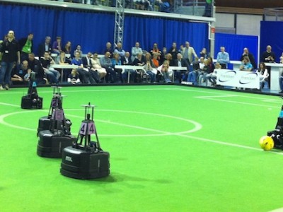 Dutch Autonomous Robots Win Soccer Tournament