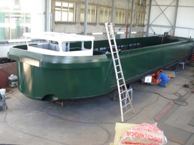 Electric Cargo Boat Supplies Amsterdam