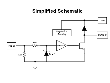 Efficient NMOS Driver Array 