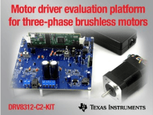 Motor driver kit targets low-power brushless motors