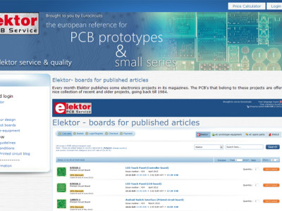 Elektor PCB Service: the one-stop  PCB shop