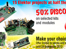 Out with a Bang: 15 Elektor Projects at Half the Price!