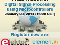 New Webinar: Digital Signal Processing using Microcontrollers