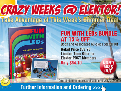 Summer Deal: Fun With LEDs Bundle @ 15% Off