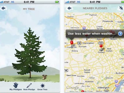 Billion Acts of Green: iPhone App