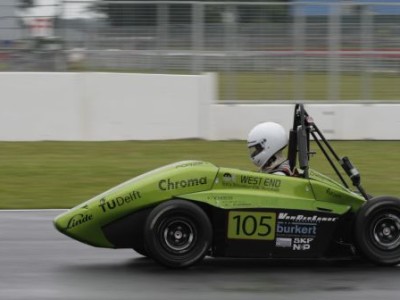 Hydrogen Race Car Takes On Fossil-fueled Rivals