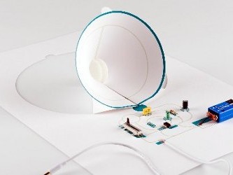 Paper Speaker Demystifies Electronics