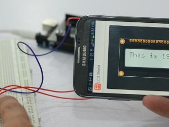 1Sheeld To Replace Them All:  Using Your Smartphone as Arduino Shields