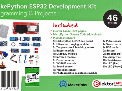 MakePython ESP32 Development Kit - Everything in a box 