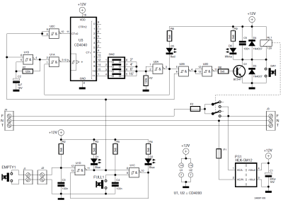 Tank Level Control: A Dual-Level Controller With Hysteresis