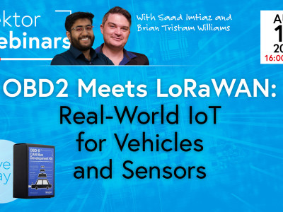 OBD2 Meets LoRaWAN (Webinar): Real-World IoT for Vehicles and Sensors