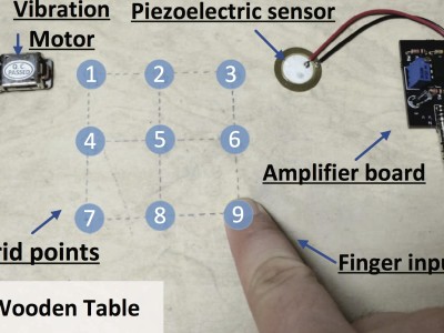VibWrite: Identification using vibrations in finger