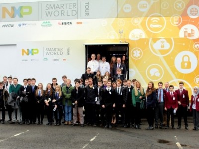 These children of East Killbride are now programming experts (source NXP)