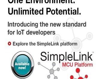 Using the phrase ‘One Portfolio, One Software, One Platform’, TI introduces the SimpleLink platform.