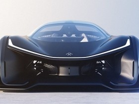 @CES: Faraday Future 1 Khp electric supercar