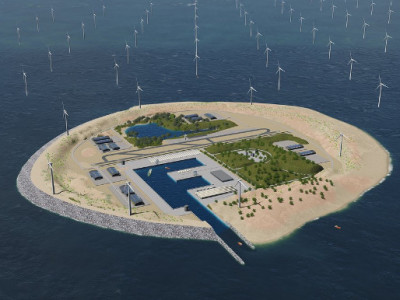 Power Link Island. Image: TenneT.
