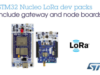 The LoRa development pack from STM. Image: STM