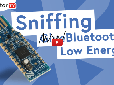 Sniffing Bluetooth Low Energy (BLE) Communications