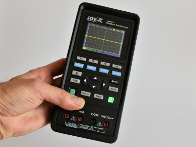 Review: JOY-iT DMSO2D72 Portable 3-in-1 Oscilloscope