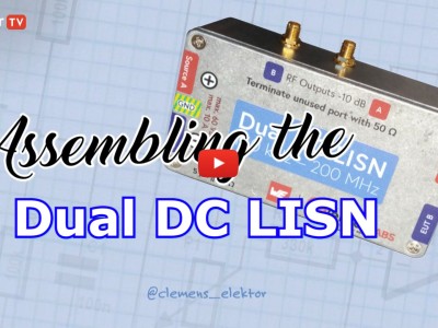 Assembling the Dual DC LISN 