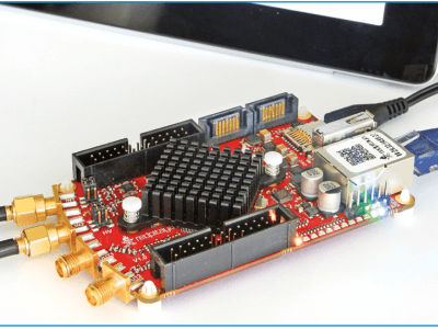 Figure 1: The Red Pitaya module is very compact.