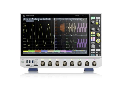 Figure 1: The R&S MXO 5 is the next-generation oscilloscope from Rohde & Schwarz, evolved for more challenges.