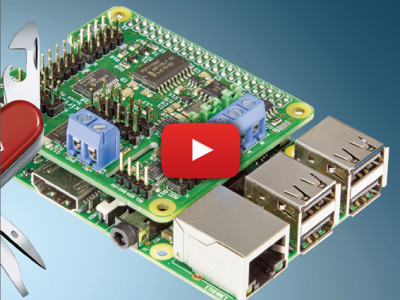 Versatile I/O HAT with PWM & ADC for your Raspberry Pi