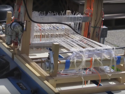 Fred Hoefler's Raspberry Pi controlled loom