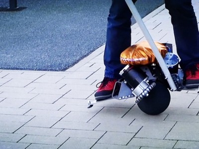 Self-balancing 360-degrees scooter.Source: Gizmodo