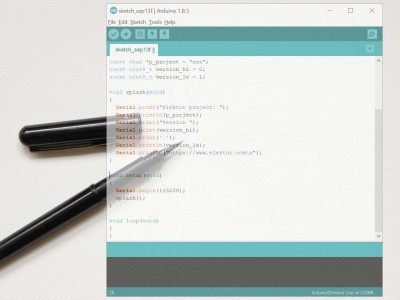 How to Create a New Sketch Template for Arduino