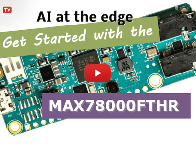 Making Voice Control Practical With the MAX78000FTHR 