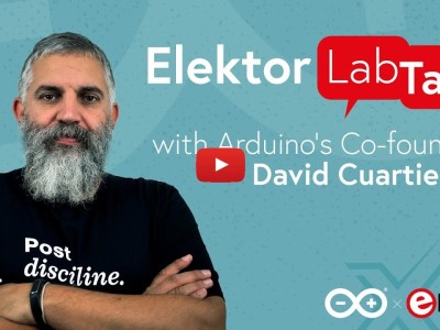 Elektor Lab Talk with David Cuartielles from Arduino 