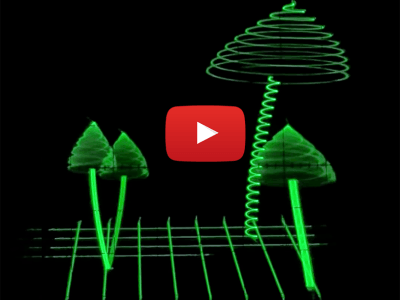 How To Draw Mushrooms On An Oscilloscope With Sound