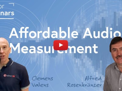 Webinar Replay: Affordable Audio Measurement