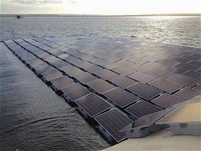 Made in the UK: largest floating solar array in the world