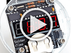 Elektor.TV | It’s never too late for the Solder:Time Watch Kit