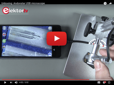 Unboxing: Andonstar V160 USB microscope