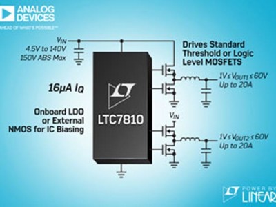 LTC7810: High voltage switching regulator IC