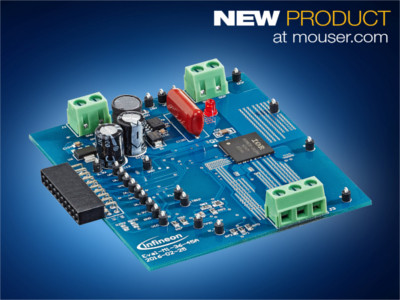Infineon’s Scalable iMOTION Platform  for Designing Motor Drives Now at Mouser