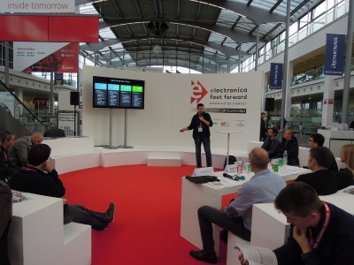 Participating in electronica Fast Forward, the Startup Platform powered by Elektor is simple